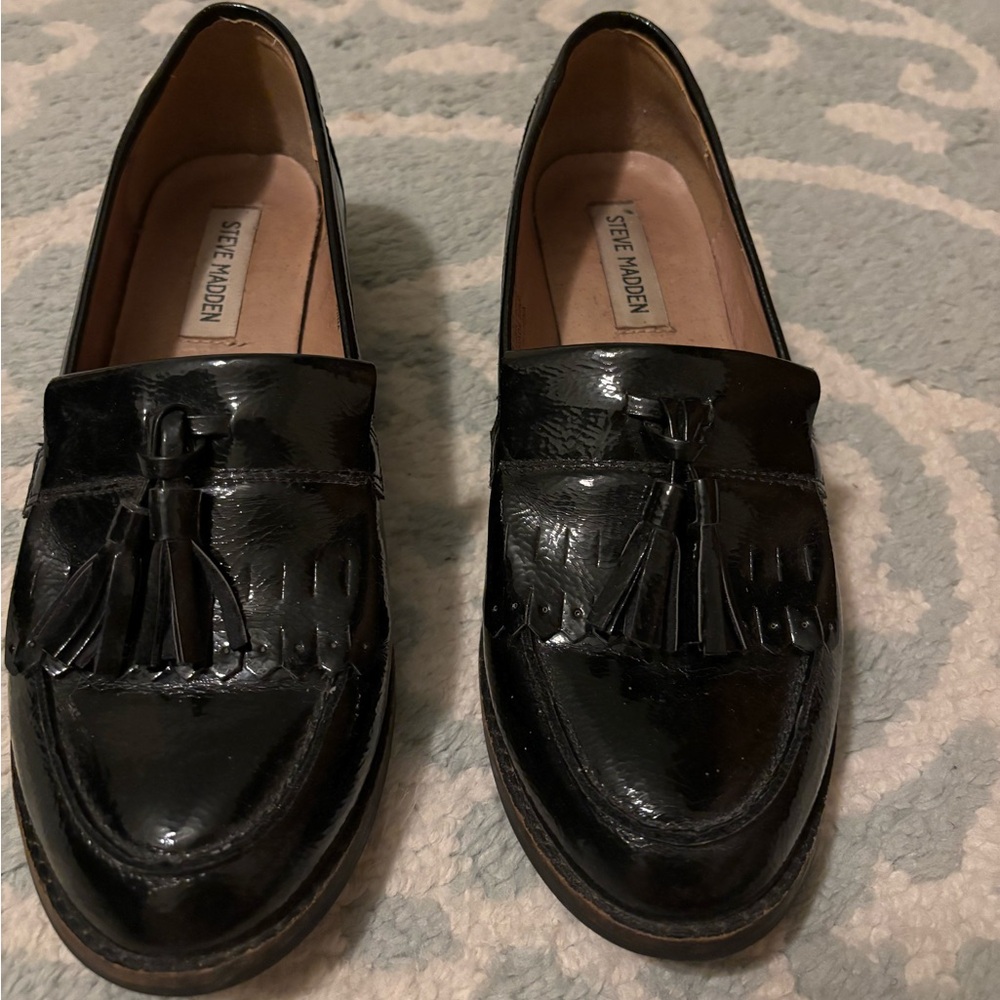 Steve Madden cute loafers. Still sold at stores.